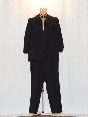 Women's tuxedo jacket and slacks